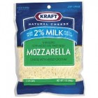 KRAFT NATURAL CHEESE SHREDDED MOZZARELLA CHEESE, 7 OZ 